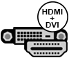  HDMI DVI