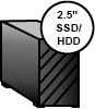 NAS для 2.5" SSD/HDD